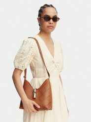 Furla Torebka Goccia S WB01979 BX3947 KH RY000 Brązowy. Brązowe torebki do ręki damskie Furla, bez wzorów, ze skóry, bez dodatków. Za 1,349.00 zł.