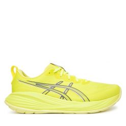 Buty do biegania Asics. Żółte buty sportowe męskie Asics, bez zapięcia, do biegania. Za 549.99 zł.