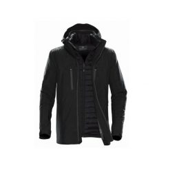 Parka 3 w 1 Stormtech. Czarne kurtki męskie STORMTECH, bez wzorów, sportowe, bez kaptura. Za 1,289.00 zł.