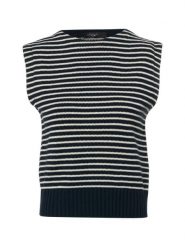 Weekend Max Mara Sweter Kobiety Bawełna czarny|biały, XL. Białe swetry damskie Weekend Max Mara, xl, bez wzorów, z bawełny, eleganckie, bez kołnierzyka, bez ramiączek, długie, bez kaptura. Za 479.95 zł.