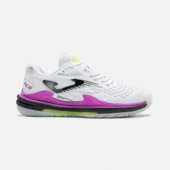 Damskie buty do tenisa Joma T.Ace 2602 AC. Białe obuwie sportowe damskie Joma, bez wzorów, tenisowe. Za 484.50 zł.