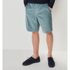 Sztruksowe szorty - Turkusowy. Szorty męskie Reserved. Za 129.99 zł.