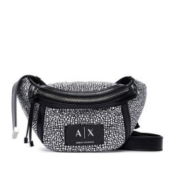 Nerka Armani Exchange. Czarne torebki do ręki damskie Armani Exchange, bez wzorów, bez dodatków. Za 514.99 zł.