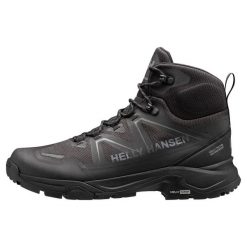 Buty turystyczne męskie Helly Hansen Cascade. Czarne buty sportowe męskie Helly Hansen, bez zapięcia. Za 599.99 zł.