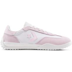 Buty sportowe Converse Run Star Trainer. Czerwone obuwie sportowe damskie Converse, bez wzorów, z zamszu. Za 490.00 zł.