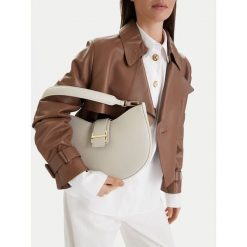 Torebka GINO ROSSI. Szare torebki do ręki damskie Gino Rossi, bez wzorów, klasyczne, bez dodatków. Za 229.99 zł.