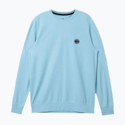 Longsleeve męski Pitbull Rockey. Niebieskie bluzki z długim rękawem męskie PITBULL, l, bez wzorów, bez kołnierzyka. Za 159.99 zł.