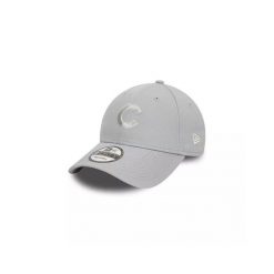Czapka z daszkiem New Era MLB Chicago Cubs. Szare czapki i kapelusze męskie New Era, z aplikacjami, z bawełny. Za 177.95 zł.
