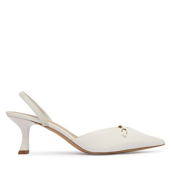 Szpilki Aldo. Brązowe szpilki damskie Aldo, bez wzorów, bez obcasa, bez zapięcia. Za 203.99 zł.