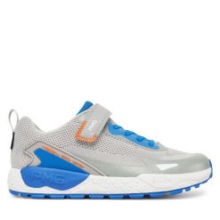 Sneakersy Primigi. Szare trampki i tenisówki chłopięce Primigi, bez wzorów, bez zapięcia. Za 189.99 zł.