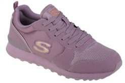Buty sportowe Sneakersy damskie, Skechers OG 85-2KEWL. Fioletowe obuwie sportowe damskie Skechers, bez wzorów, z materiału, trekkingowe. Za 259.99 zł.