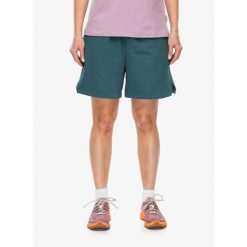 Spodenki turystyczne damskie Berghaus Whinfell Short Af. Niebieskie szorty sportowe damskie Berghaus, bez wzorów, sportowe, trekkingowe. Za 285.99 zł.