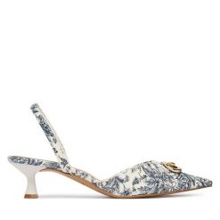 Czółenka Aldo. Niebieskie czółenka damskie Aldo, bez wzorów, bez obcasa, bez zapięcia. Za 359.99 zł.