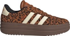 Buty damskie adidas VL Court Bold brązowe KK4671 40. Brązowe obuwie sportowe damskie Adidas, bez wzorów. Za 420.11 zł.