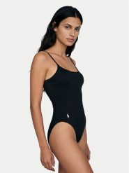 Polo Ralph Lauren Strój kąpielowy 21655304 Czarny. Czarne kostiumy jednoczęściowe damskie Polo Ralph Lauren, xl, bez wzorów, z syntetyku. Za 789.99 zł.