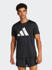 Adidas Koszulka techniczna Run It IL7235 Czarny Regular Fit. Czarne koszulki sportowe męskie Adidas, m, bez wzorów, z syntetyku, bez kołnierzyka, bez ramiączek, do biegania. Za 89.99 zł.