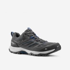 Buty turystyczne męskie Quechua MH100. Niebieskie trekkingi męskie QUECHUA, trekkingowe. Za 179.99 zł.