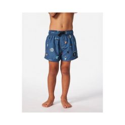 Spodenki surfingowe dla dzieci Rip Curl Grom Energy Volley - Boy Granatowy. Niebieskie kąpielówki dla chłopców Rip Curl, bez wzorów. Za 69.00 zł.