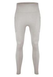Legginsy fitness damskie Beshaped Lift Me Up z kieszeniami. Zielone legginsy damskie BESHAPED, l, bez wzorów, z dzianiny, z podwyższonym stanem, długie, na fitness i siłownię. Za 159.20 zł.