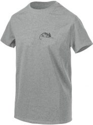 Helikon-Tex T-shirt (Helikon-Tex Logo) - Mid Grey Melange. Szare t-shirty męskie HELIKON-TEX, m, bez wzorów, bez kołnierzyka. Za 92.25 zł.