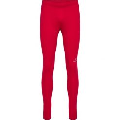 Legginsy Newline Athletic. Czerwone legginsy sportowe męskie Newline, l, bez wzorów, z materiału, długie, do biegania. Za 232.50 zł.