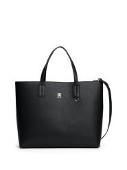 Tommy Hilfiger shopper Kobiety Sztuczna skóra czarny, ONE SIZE. Czarne torebki shopper damskie Tommy Hilfiger, bez wzorów, ze skóry, biznesowe, bez dodatków. Za 549.95 zł.