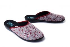 ADANEX 28858 DIL3VD bordowy, kapcie damskie. Czerwone kapcie damskie Adanex, bez wzorów. Za 59.99 zł.
