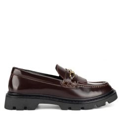 Mokasyny GINO ROSSI. Brązowe mokasyny damskie Gino Rossi. Za 279.99 zł.