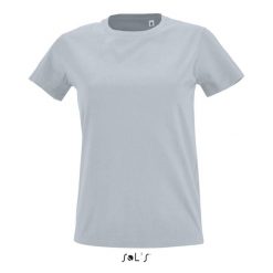 Koszulka damska Sol's Imperial Fit. Niebieskie t-shirty damskie SOL'S, s, bez wzorów, eleganckie, bez kołnierzyka. Za 99.00 zł.