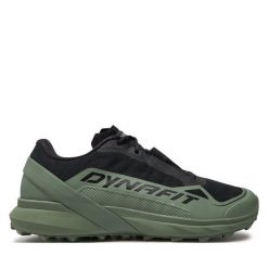 Buty do biegania Dynafit. Zielone buty sportowe męskie Dynafit, bez zapięcia, do biegania. Za 459.99 zł.