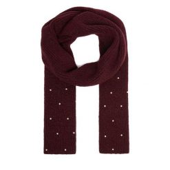 Szalik Nine West. Czerwone szaliki i chusty damskie Nine West, bez wzorów. Za 79.99 zł.