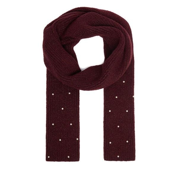 Szalik Nine West. Czerwone szaliki i chusty damskie Nine West, bez wzorów. Za 79.99 zł.