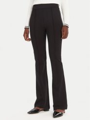 HUGO Spodnie palazzo Nalvasi 50542730 Czarny Wide Leg. Czarne spodnie materiałowe damskie Hugo, xs, bez wzorów, z materiału. Za 519.99 zł.