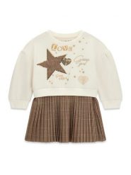 Guess Sukienka codzienna K6BK04 K5931 Kolorowy Regular Fit. Sukienki dla dziewczynek Guess, z aplikacjami, z bawełny, bez ramiączek. Za 264.99 zł.
