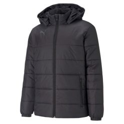 Kurtka męska Puma teamLIGA Padded Jacket. Białe kurtki sportowe męskie Puma, l, bez wzorów, do piłki nożnej. W wyprzedaży za 363.50 zł.