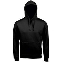 Męska Bluza Z Kapturem Spencer. Czarne bluzy męskie SOL'S, m, bez wzorów, z kapturem. Za 132.99 zł.