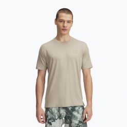 Koszulka Under Armour Vanish Seamless. Brązowe koszulki sportowe męskie Under Armour, bez wzorów, bez kołnierzyka, bez ramiączek, na fitness i siłownię. Za 119.99 zł.