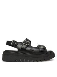 G-Star Raw Sandały CEO-WB-TAMMY-24 Czarny. Czarne sandały damskie G-Star Raw, bez wzorów, ze skóry, bez obcasa, na płaskiej podeszwie, bez zapięcia. Za 259.99 zł.