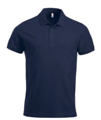 Clique Classic Lincoln S/S koszulka polo z bawełny dark navy. Niebieskie koszulki polo męskie CLIQUE, m, bez wzorów, z bawełny, klasyczne, bez ramiączek. Za 121.19 zł.