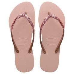 Tong Havaianas 4146975 Rose. Czerwone klapki damskie Havaianas, bez wzorów, sportowe, bez obcasa. Za 119.99 zł.
