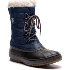 Śniegowce SOREL - 1964 Pac Nylon NM1440 Collegiate Navy/Carbon 465. Czarne śniegowce i trapery męskie Sorel, z materiału. W wyprzedaży za 369.00 zł.