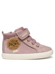 Geox Sneakersy B Gisli B561MB 022BC C8056 S Różowy. Czerwone buty sportowe dziewczęce Geox, bez wzorów, ze skóry, bez zapięcia. Za 179.99 zł.