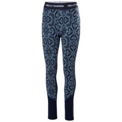 Damskie legginsy Helly Hansen Lifa Midw. Niebieskie legginsy damskie Helly Hansen, m, bez wzorów, z materiału. Za 385.00 zł.