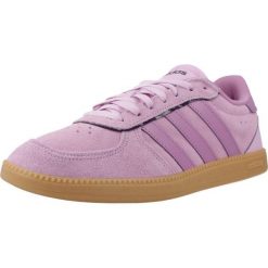 Buty ADIDAS BREAKNET SLEEK J Rose. Czerwone trekkingi damskie Adidas. W wyprzedaży za 173.85 zł.