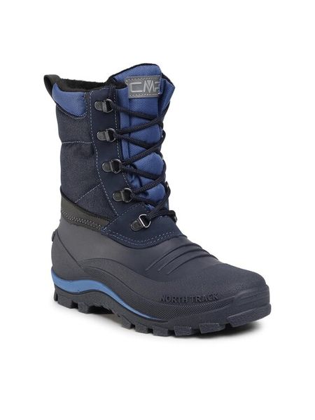 CMP Śniegowce Khalto 30Q4684 Granatowy. Niebieskie buty zimowe chłopięce CMP, bez wzorów, z materiału, bez zapięcia. Za 249.99 zł.