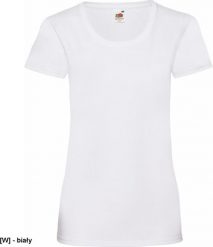 FOTL-613720 - Koszulka Valueweight T z krótkim rękawem, damska - biały XL. Białe t-shirty damskie Reis, xl, bez wzorów, bez kołnierzyka. Za 25.98 zł.