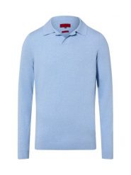 Finshley & Harding sweter z dzianiny Mężczyźni Bawełna niebieski, XXL. Niebieskie swetry przez głowę męskie Finshley & Harding, m, bez wzorów, z bawełny, bez kołnierzyka. Za 199.95 zł.