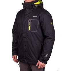 Hi-tec Kurtka męska Bicco Black/Yellow Green r. M. Kurtki sportowe męskie Hi-tec. Za 361.18 zł.