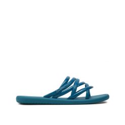 Klapki damskie Ipanema Meu Sol. Niebieskie klapki damskie Ipanema, bez wzorów, bez obcasa. Za 66.99 zł.