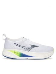 Mizuno Buty do biegania Neo Zen 2 J1GC2686 01 Biały. Białe buty sportowe męskie Mizuno, z materiału, bez zapięcia, do biegania. Za 629.99 zł.